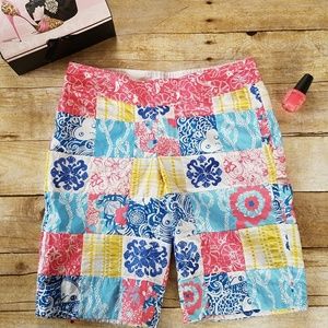 H.P 🎉Lilly Pulitzer Bermuda shorts Size 0.